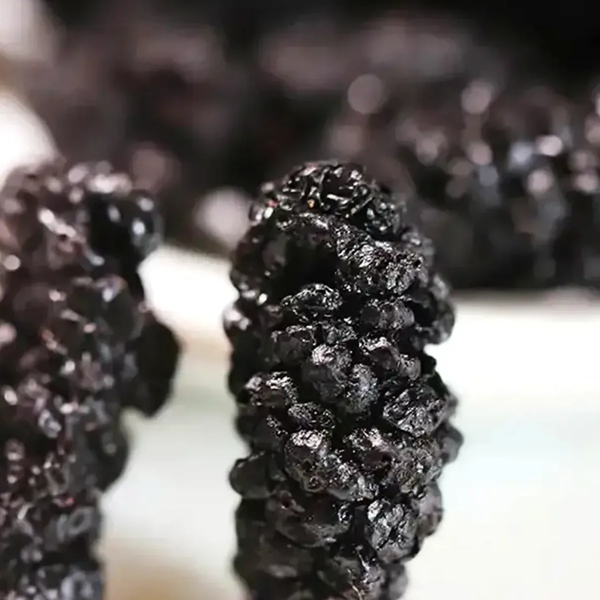 Panzhihua Dried Mulberry Fruit 四川攀枝花桑葚干 display presentation photo from Bozhou China